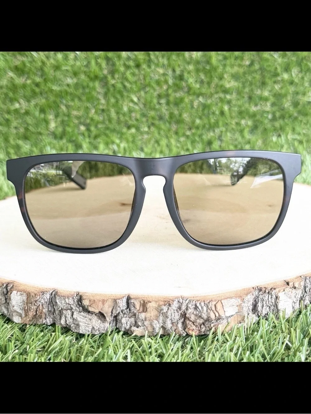 Glade Townie XL Polarized Sunglasses Brown Tortoise Frame Men’s Women’s Active